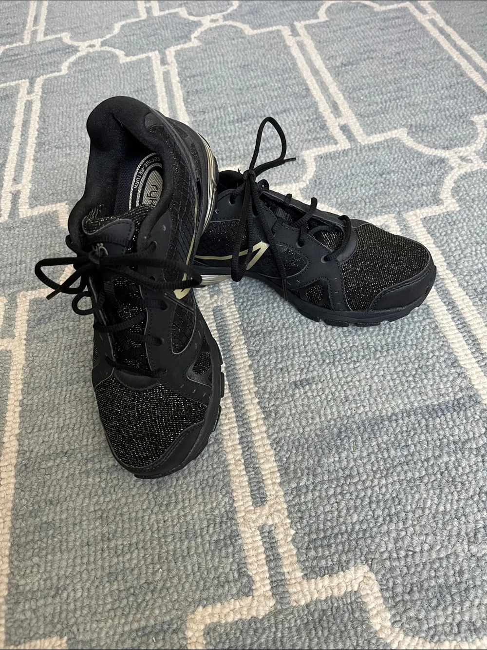 Ryka Vida RZX Black and Gold women’s Athletic Shoes